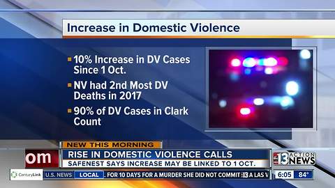 SafeNest advocates: domestic violence cases on the rise after Las Vegas mass shooting