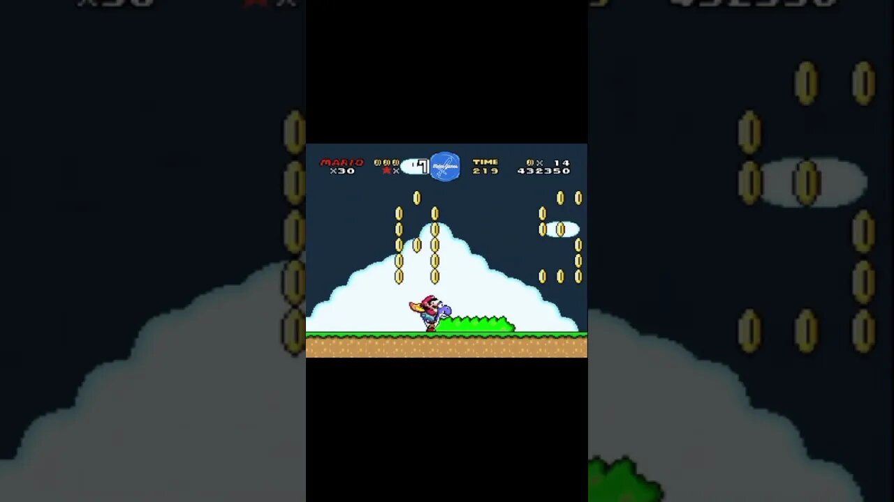 There’s a secret message hidden in Super Mario World! #nintendo #retrogaming