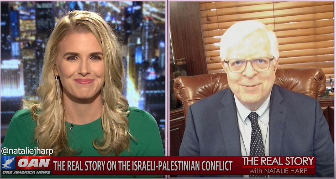 The Real Story - OAN Exposing Pro- Palestinian Propaganda with Dennis Prager