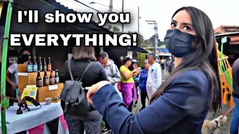*Wrong route* Cartagena Colombia MOST craziest Market no tourist “Mercado #colombia #travel