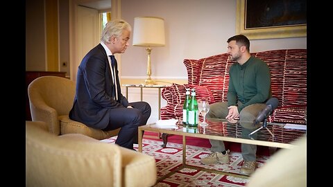 Ukraine's Zelenskyy meets Dutch right-wing populist Geert Wilders on Italy forum sidelines