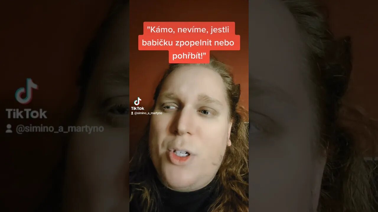 NEVÍME, ZDA BABIČKU NECHAT ZPOPELNIT nebo POHŘBÍT! NEUVĚŘÍŠ, PRO CO JSME se NAKONEC ROZHODLI! #funny