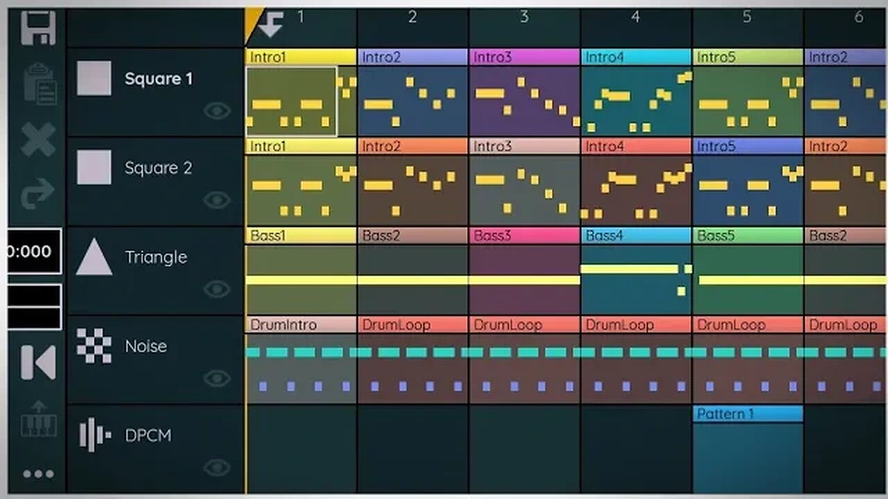 O melhor aplicativo para criar músicas ou sfx chiptunes para seus jogos - Famistudio