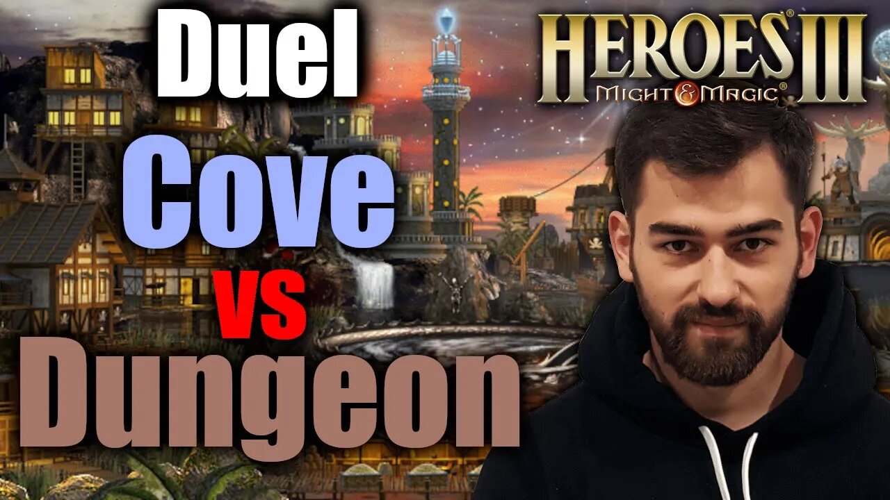 Cove vs Dungeon | Gluhammer Heroes HotA 3 Multiplayer PL