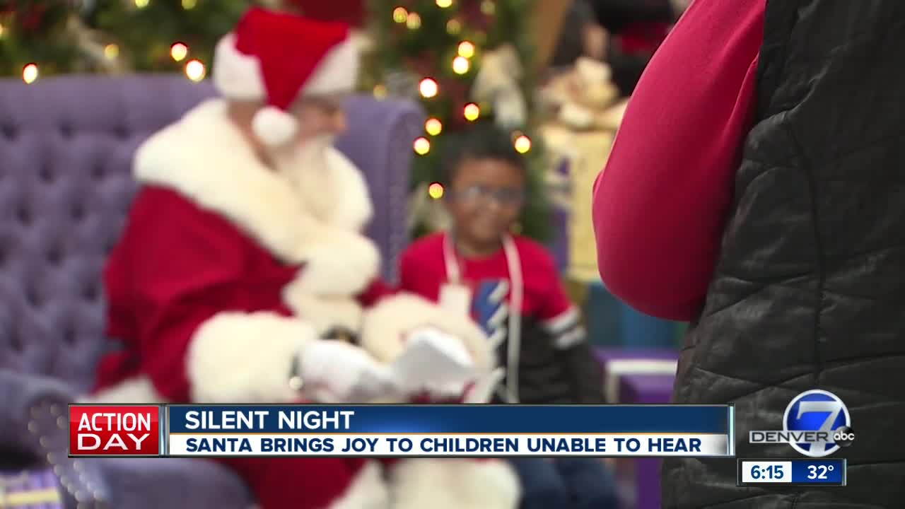 'They know that they're heard': The gift of the ‘Signing Santa’ returns to Cherry Creek