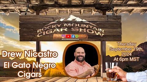 Episode 136: Drew Nicastro, El Gato Negro Cigars, on the show this week.