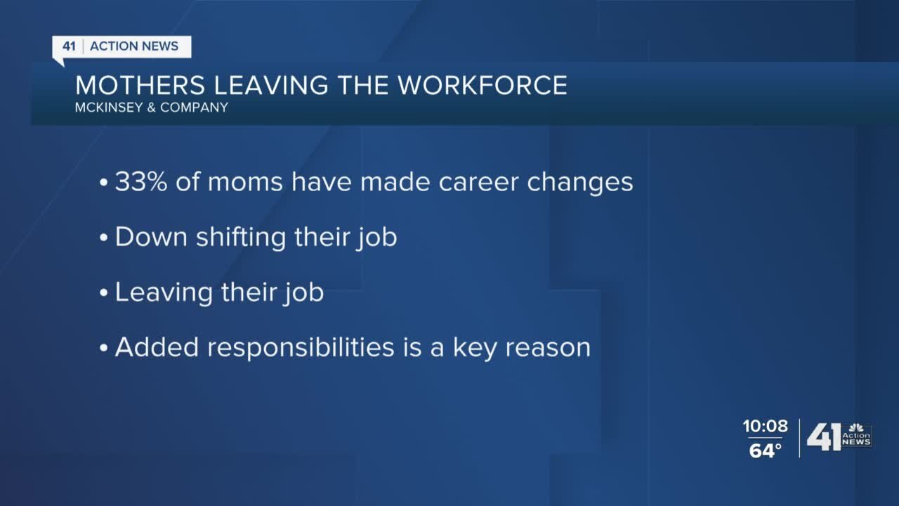 Kansas City metro mothers explain difficulty in leaving workforce