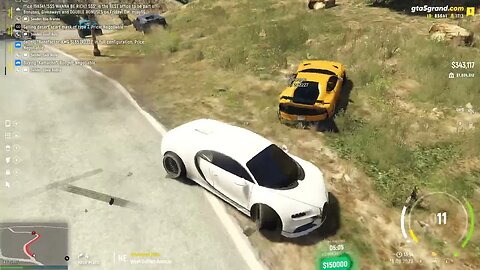 GTA V - Grand RP EN1 - Bugatti Chiron - Corrida de Rua de 28/09/2023 - 13:15 - Sargento Rodrigues