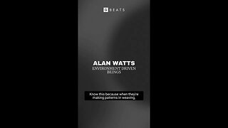 Alan watts speaks on perceiving the right context #shorts