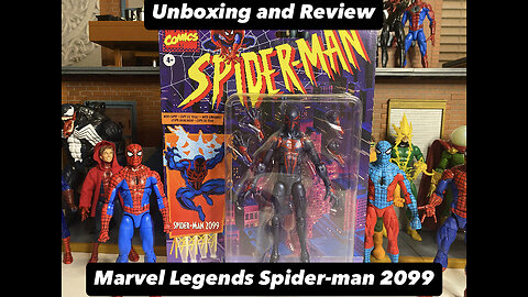 Marvel Legends - Retro Card Spider-man 2099 - Unboxing and Review