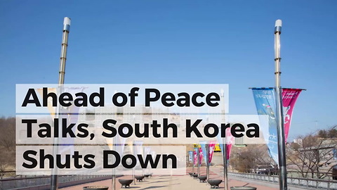 Ahead of Peace Talks, South Korea Shuts Down Propaganda Loudspeakers