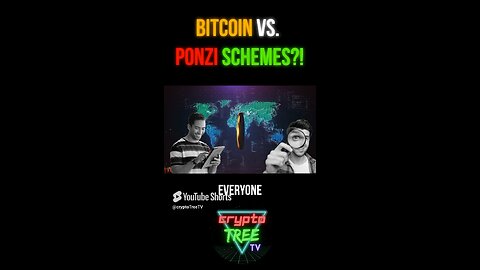 Difference Between Ponzi Scheme and Bitcoin?? 😳