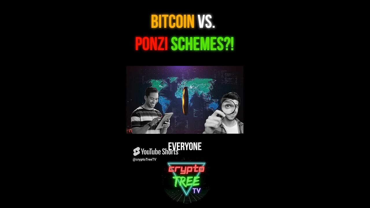 Difference Between Ponzi Scheme and Bitcoin?? 😳
