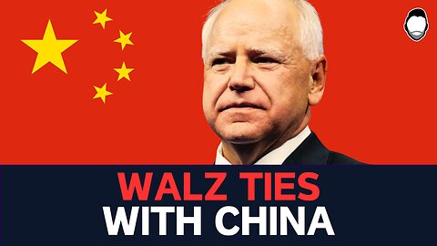 What was Tim Walz doing in China?