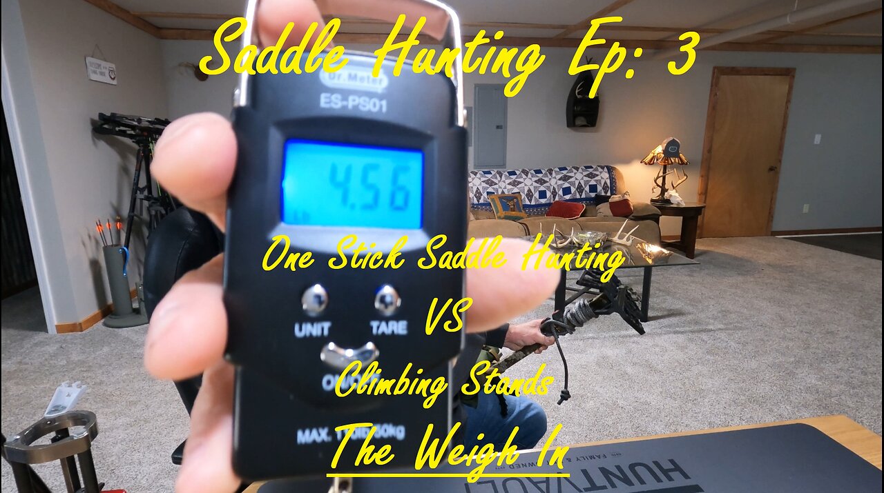 Saddle Hunting Ep:3 | One Stick Saddle Hunting vs Climbing Stands | The Weigh In
