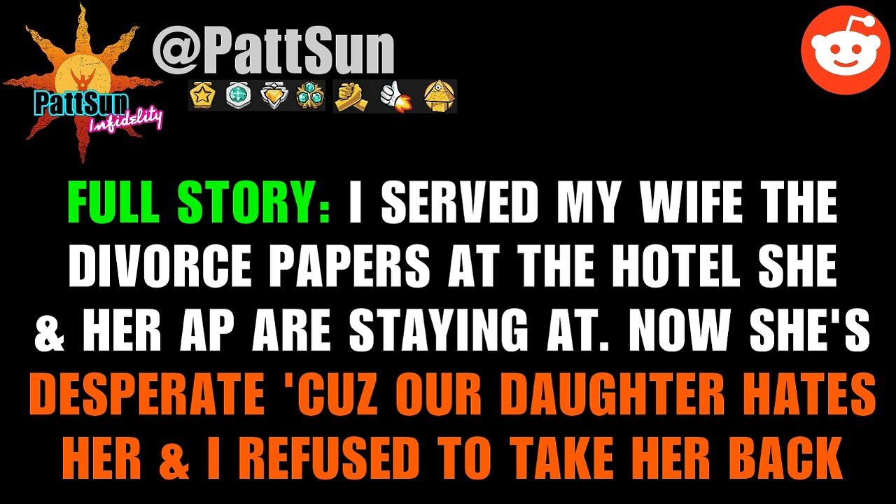 FULL STORY: Served my Wife divorce papers at the hotel she & AP was staying in, now she's desperate