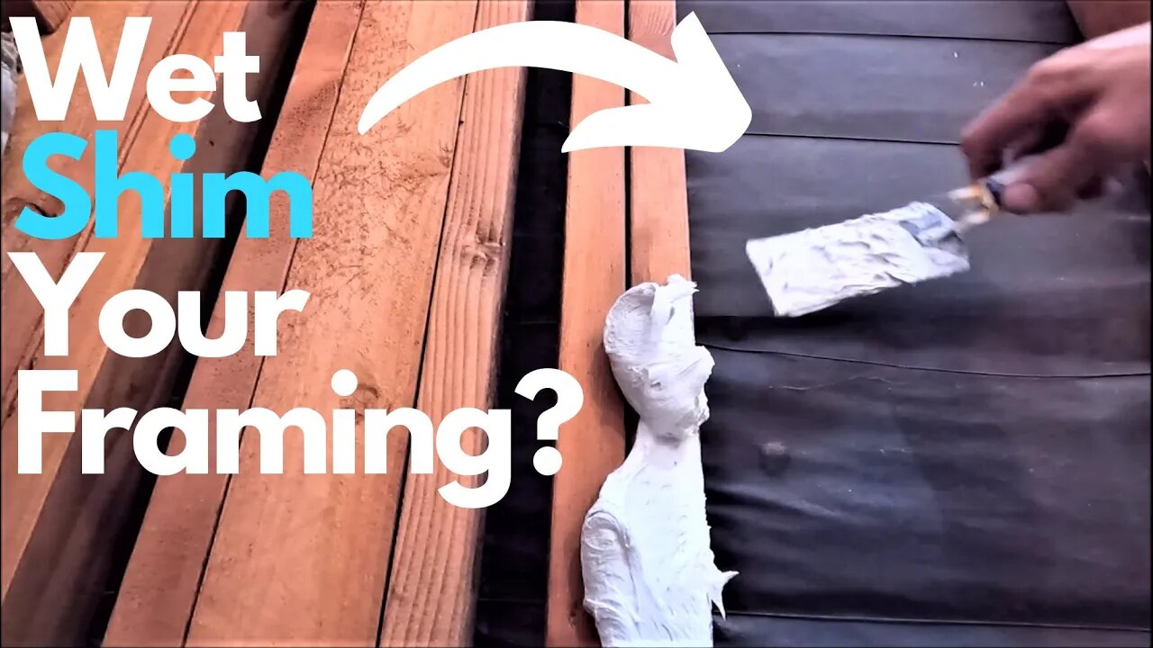 Is Wet Shimming Easy? Laticrete Hydro Ban Board Wet Shim How To!