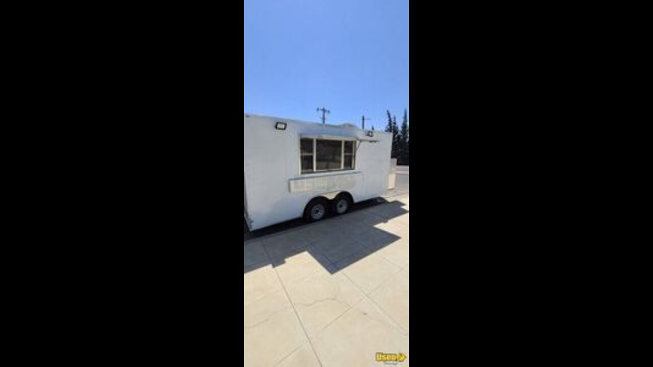 Newly Built 2022 8.5' x 16' Kitchen Food Trailer | Food Concession Trailer for Sale in California!