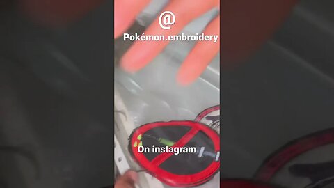 Making Pokémon embroidery patches for the family. Comment if you have a favorite Pokémon you need!!!