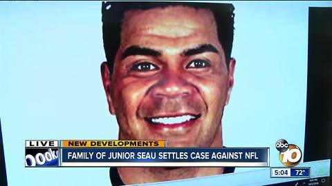 Family of Junior Seau settles case against NFL