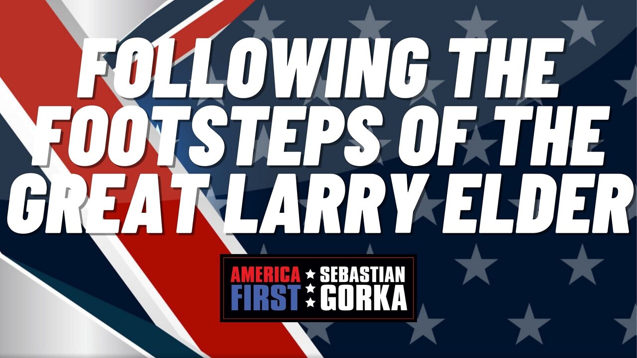 Following the Footsteps of the Great Larry Elder. Brandon Tatum with Sebastian Gorka