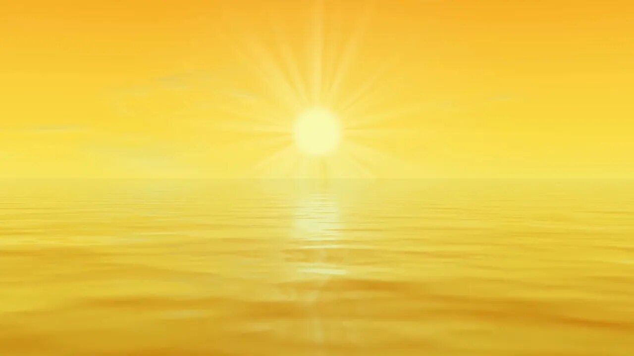 Relaxing Music - Sunrise over Water