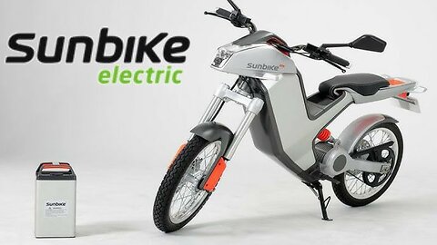 Sunbike is a new electric motorbike