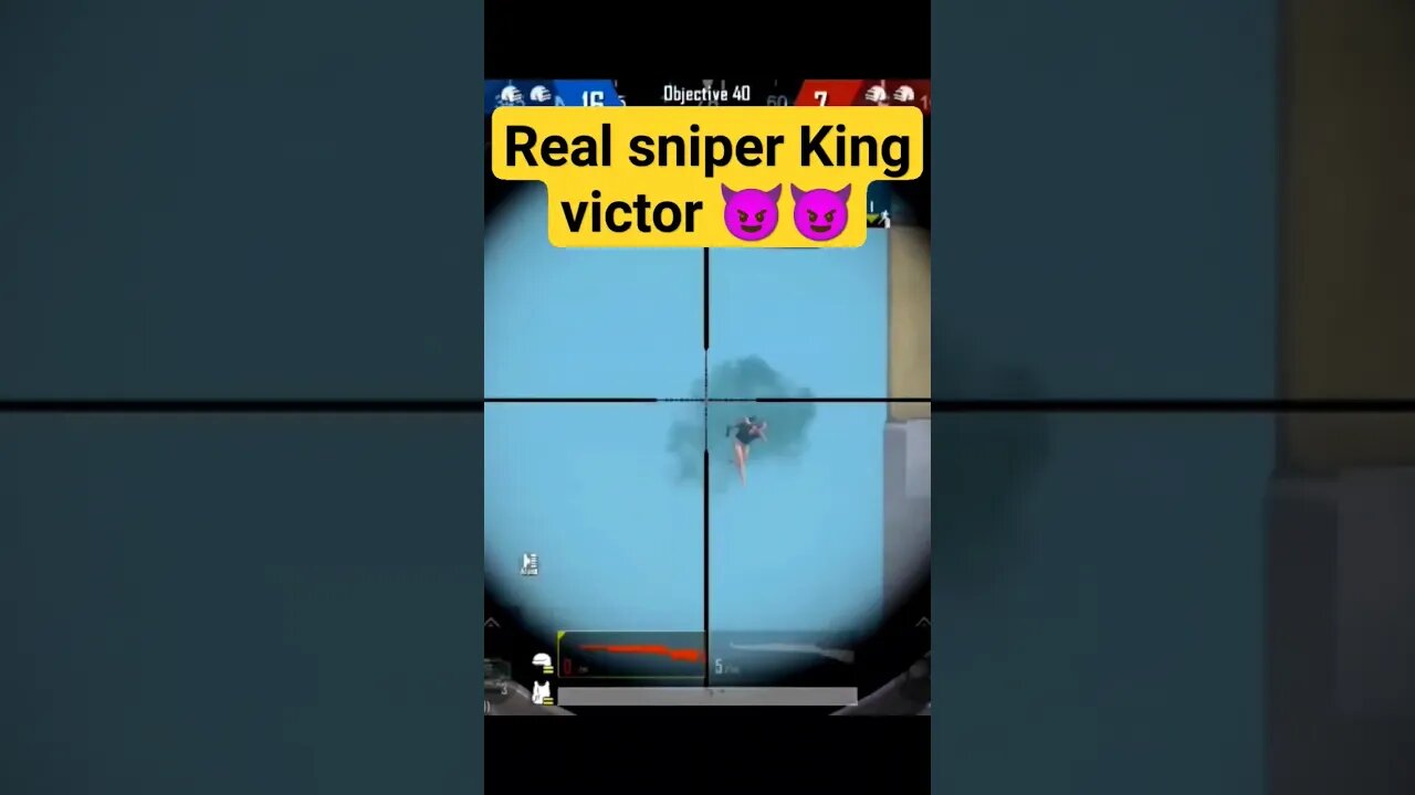 Sniper King 👑👑👑 #pubgfunny #gaming #pubgmobile #ytshort #gamingchannel #viral #pubgm #shorts #short