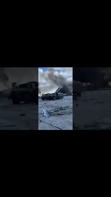 Ukraine's largest plane in the world, destroyed