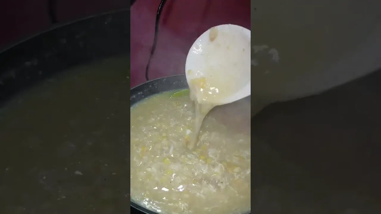 corn soup boiling sound #asmr #trending #shortvideo