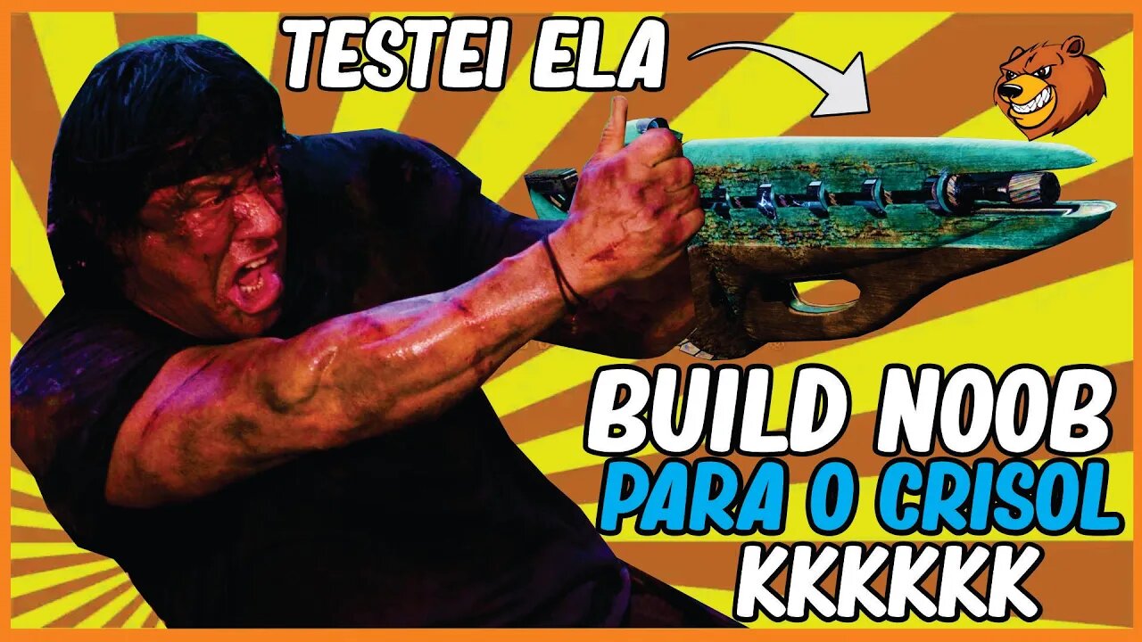 DESTINY 2 │ MINHA BUILD NOOB PARA O CRISOL USANDO A CENTRÍFUSO