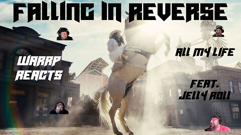 RONNIE RADKE AND JELLYROLL?!!! WARRP Reacts to Falling In Reverse - All My Life