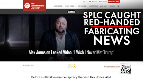 Watch SPLC Caught Red-Handed Fabricating News