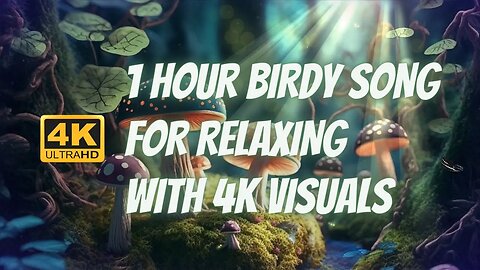 4K Bird Sounds for Calm Relaxation: 1 Hour of Soothing Melodies in High-Definition