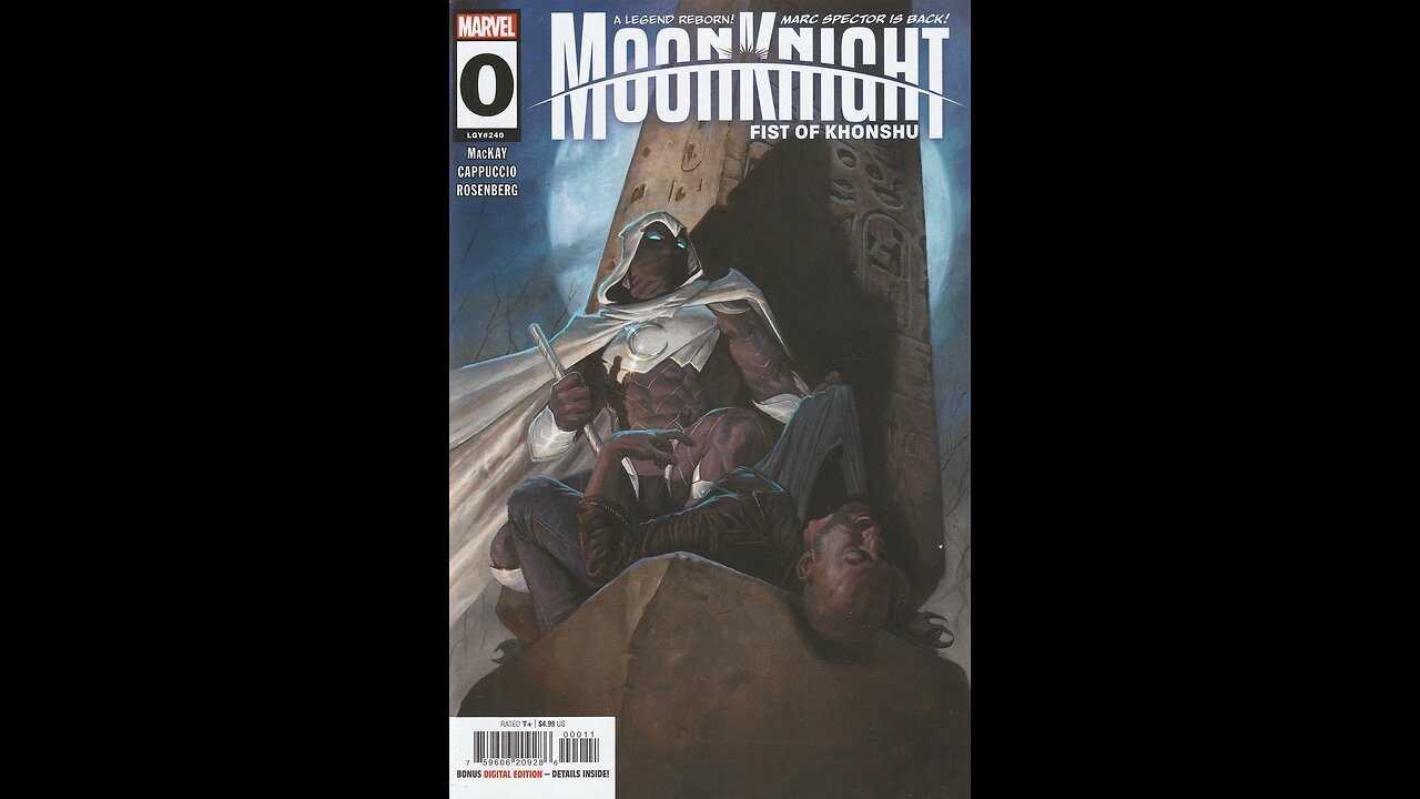 Moon Knight: Fist of Khonshu -- Issue 0 (2024, Marvel Comics) Review