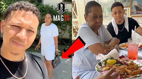 Lil Bibby Buys His Mother A Birkin Bag & Jewelry For Her Visit To Cali! 👜