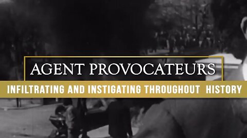 Agent Provocateurs (part 1) – "a Long History of State Sponsored Terrorism"