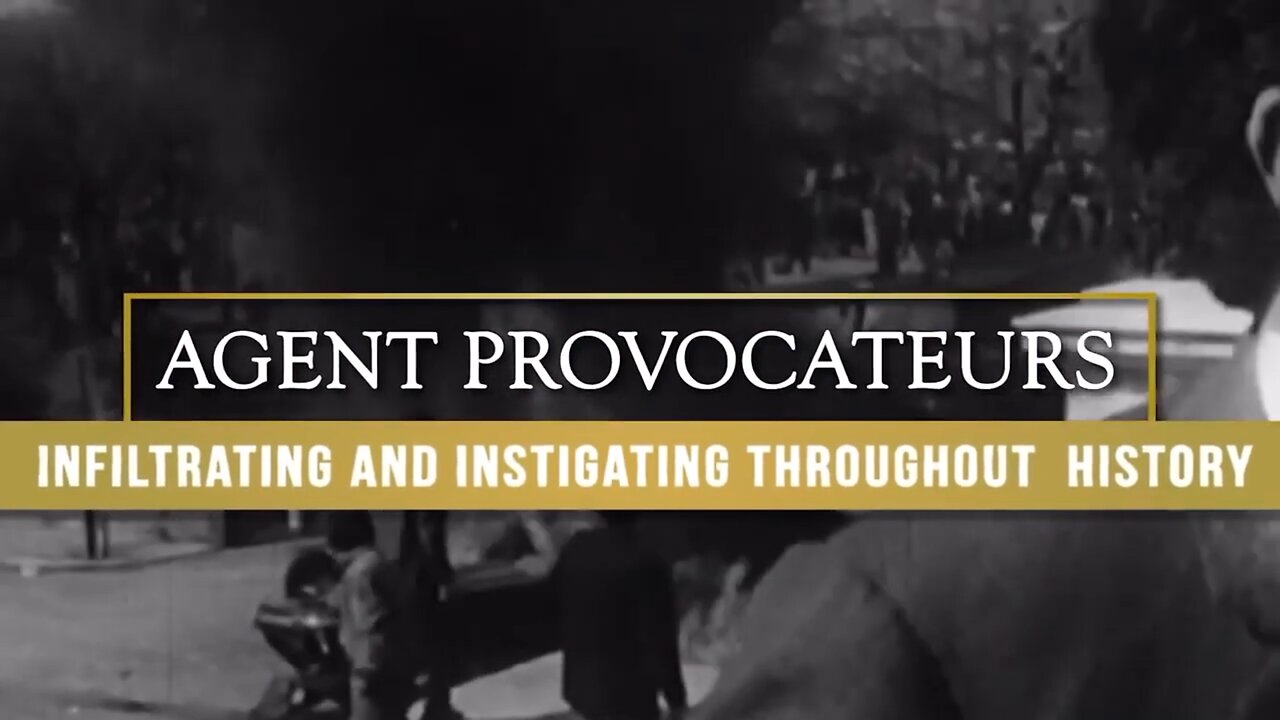 Agent Provocateurs (part 1) – "a Long History of State Sponsored Terrorism"