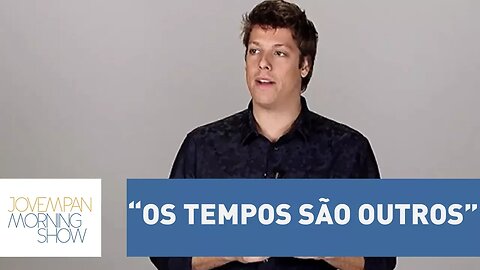 "Até um gênio como Silvio Santos tem que entender que os tempos são outros", diz Porchat