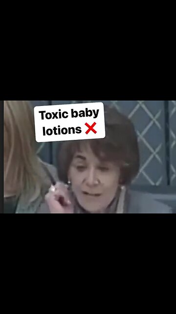 Toxic Baby Lotion - Congresswoman Questions FDA Official - HaloRockNews
