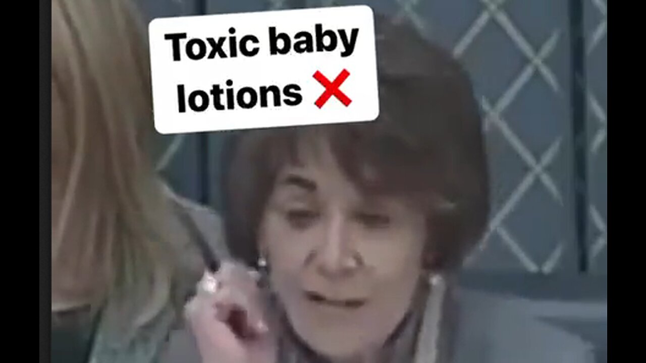 Toxic Baby Lotion - Congresswoman Questions FDA Official - HaloRockNews