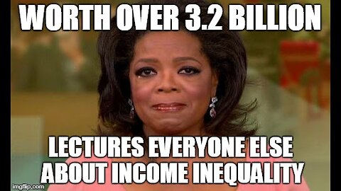 A Multi Billionaire speaking at a Billion Dollar campaign party, lecturing Black Americans on Poverty & Racism.