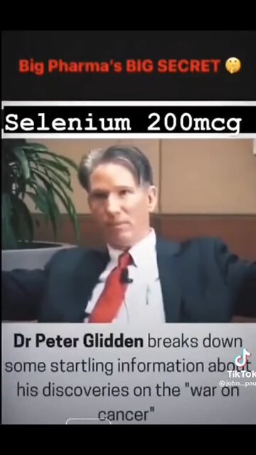 Selenium 200 mcg Kills Cancer (CC)