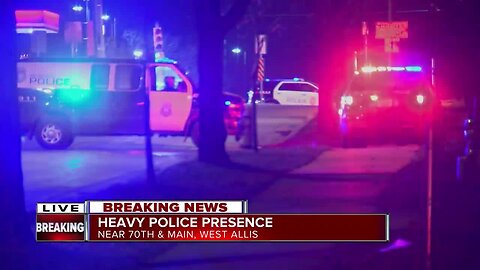 Heavy police presence near 70th and Main