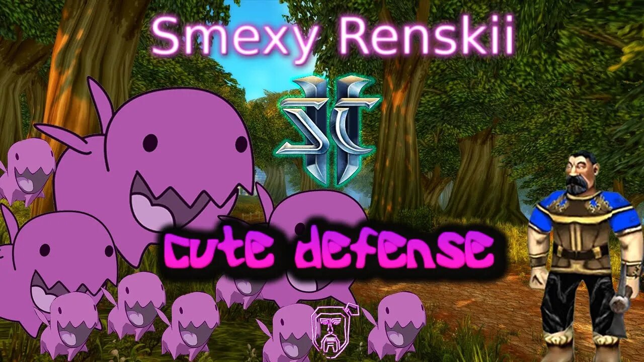 Starcraft 2 Custom Maps - Cute Defense #1 - Smexy Renskii