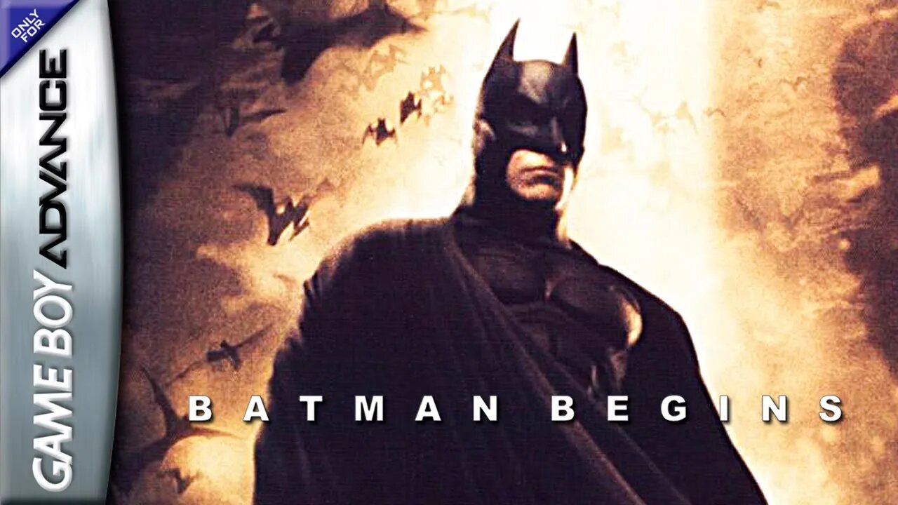BATMAN BEGINS (GBA) - Gameplay do jogo do Batman com tradução em português! (Legendado em PT-BR)