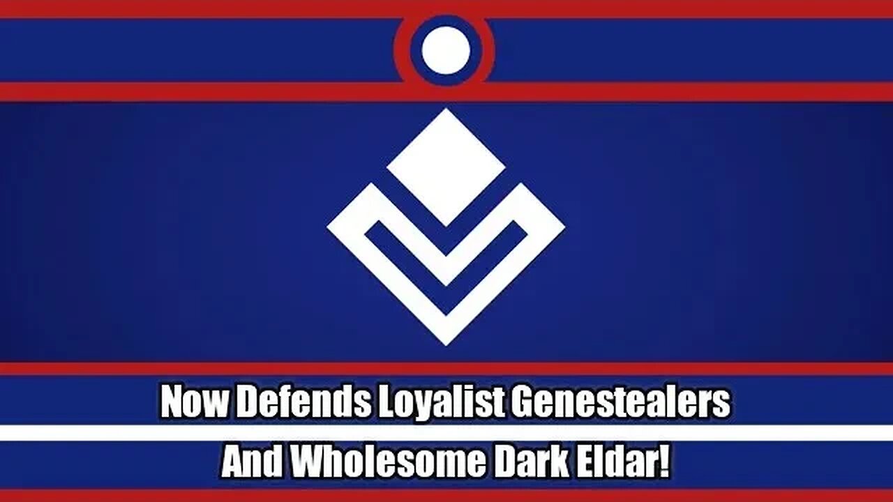 The Templin Institute Now Supports Loyalist Genestealers And Wholesome Dark Eldar