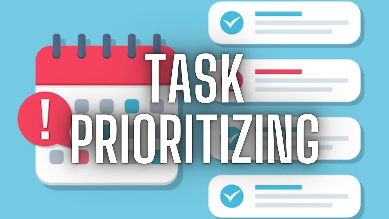 Organization & Task prioritizing / Bruzz Sermon #30