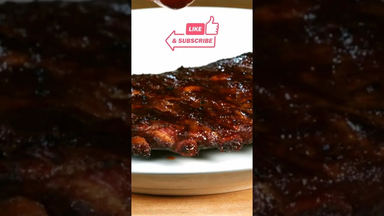 🎦 Grilled Ribs Are Perfect With Sauce❗ #shorts @Homemade Recipes from Scratch