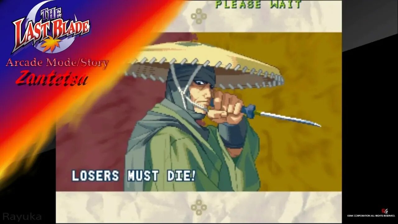 The Last Blade - Arcade Mode/Story - Zantetsu